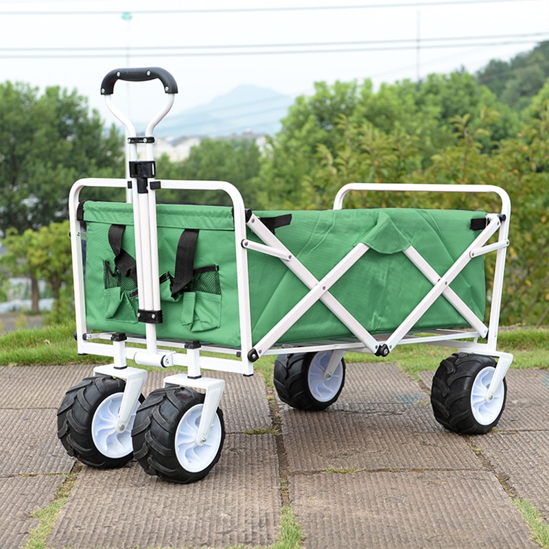 Beach Cart Foldable Cloth Wagon