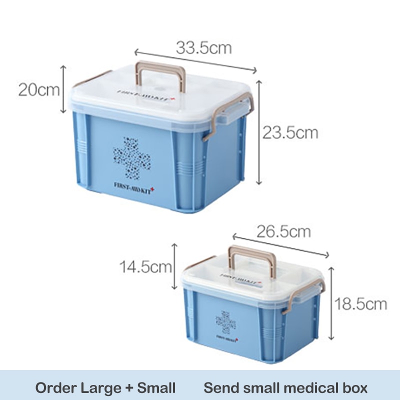 Medicine Storage Box First Aid Kit