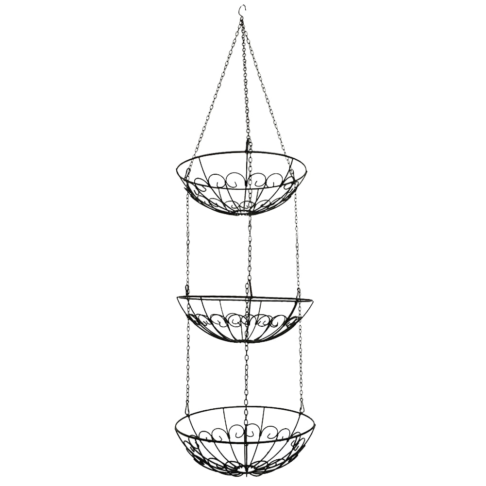 Hanging Fruit Basket 3 Tier Rack