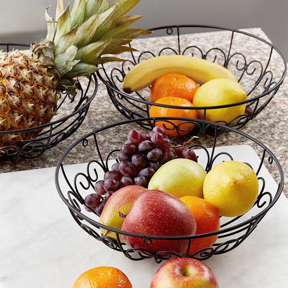 Hanging Fruit Basket 3 Tier Rack