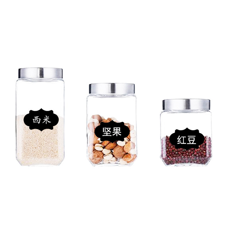 Chalkboard Stickers Jar Label Organizer (90pcs)