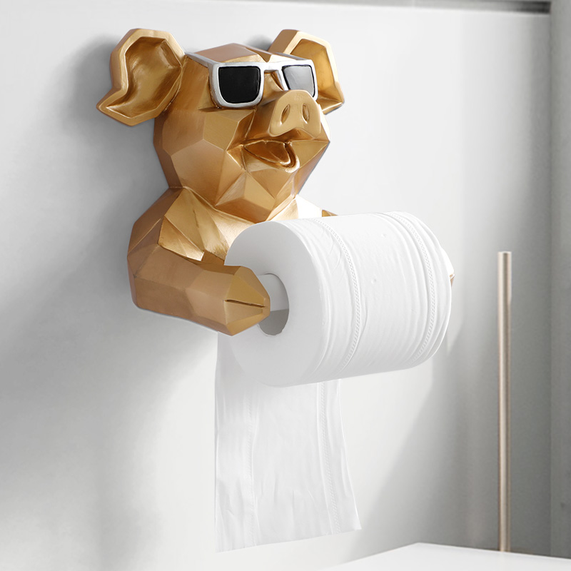 Toilet Paper Roll Holder Figurine