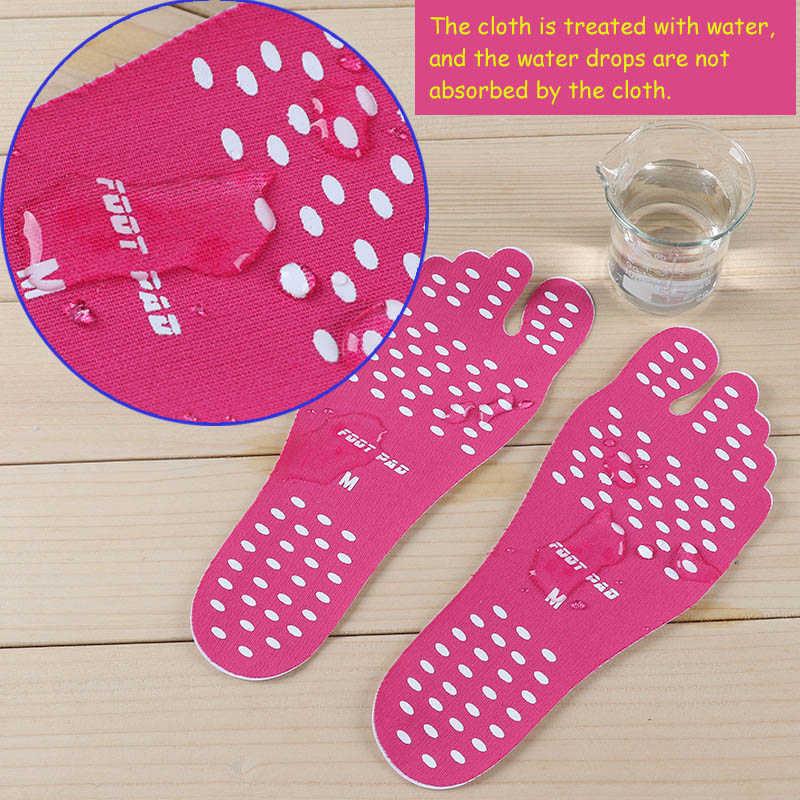 Stick on Foot Pads Beach Walk Protection