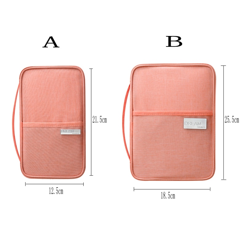 Passport Pouch Holder Travel Wallet