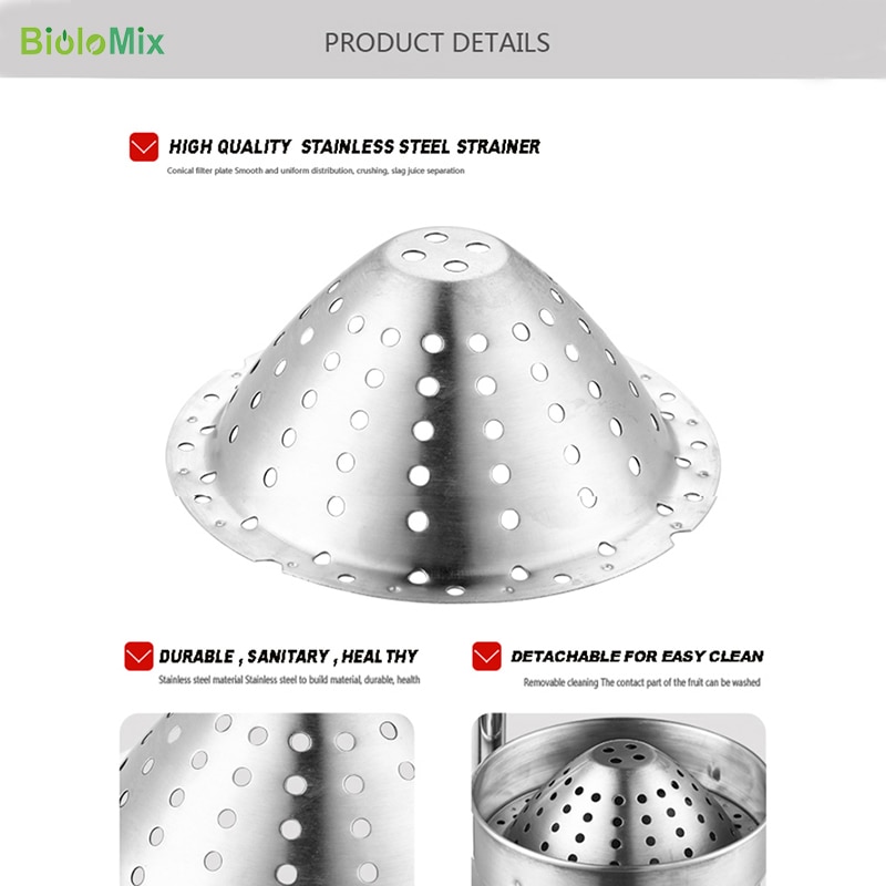 Hand Press Juicer Manual Fruit Extractor