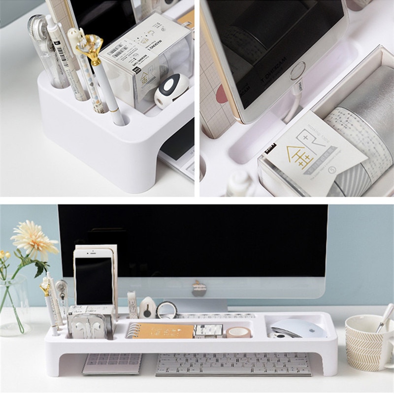 Table Organizer Desk Storage Rack