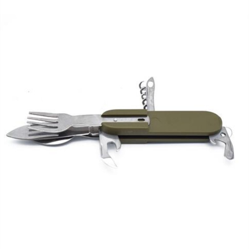 Utensil Set Folding Camping Cutlery Kit