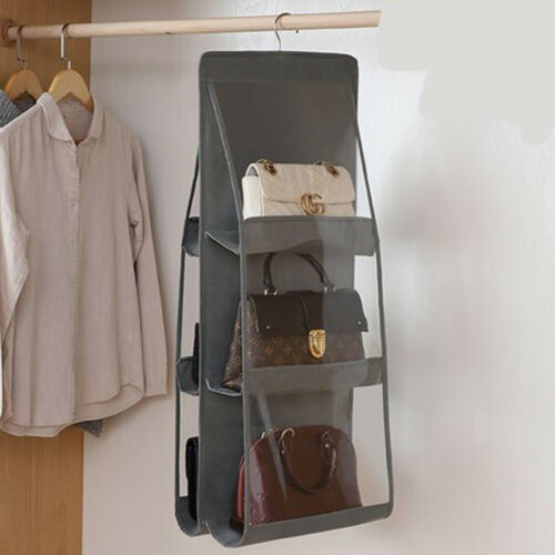 Handbag Storage 6-Pocket Organizer