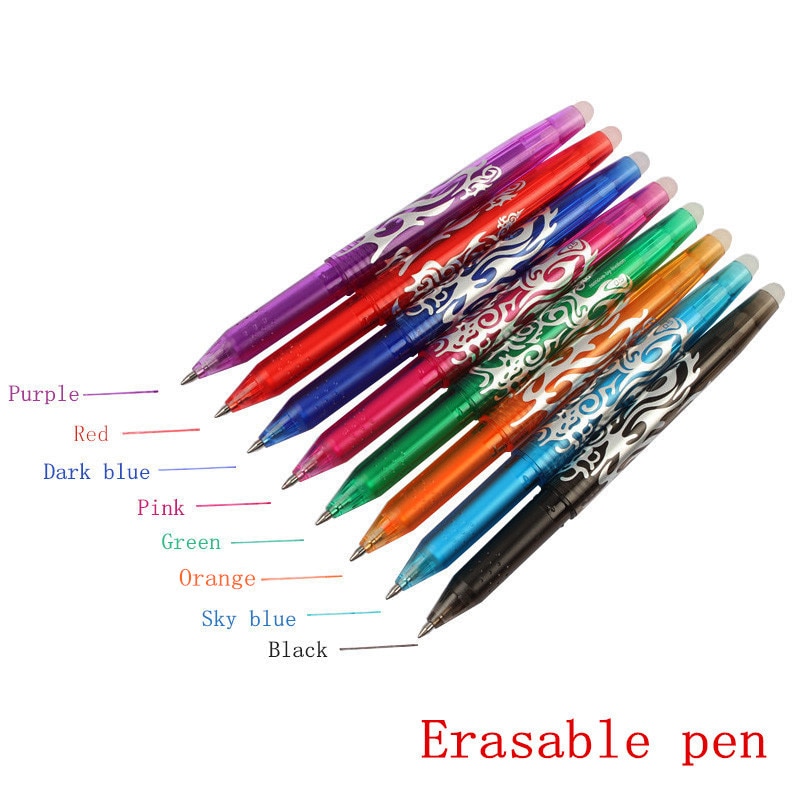 Rub Out Pens Friction Ballpen (8 Pcs)