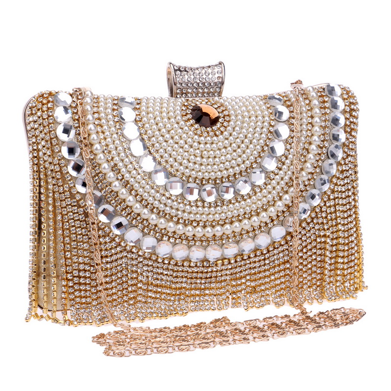 Evening Clutch Bag Beaded Purse