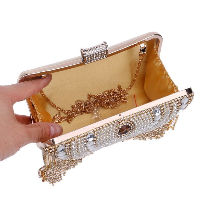 Evening Clutch Bag Beaded Purse