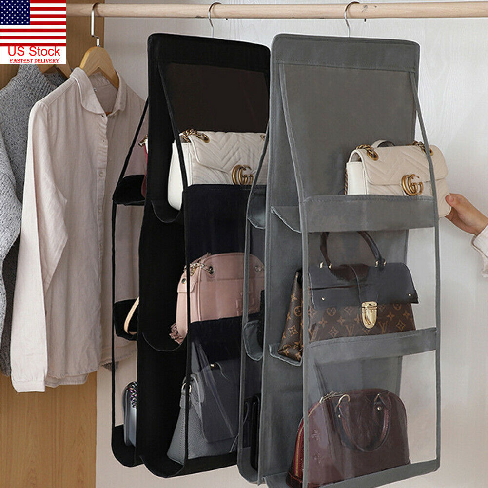 Bag Storage Clear Hanging Purse Holder