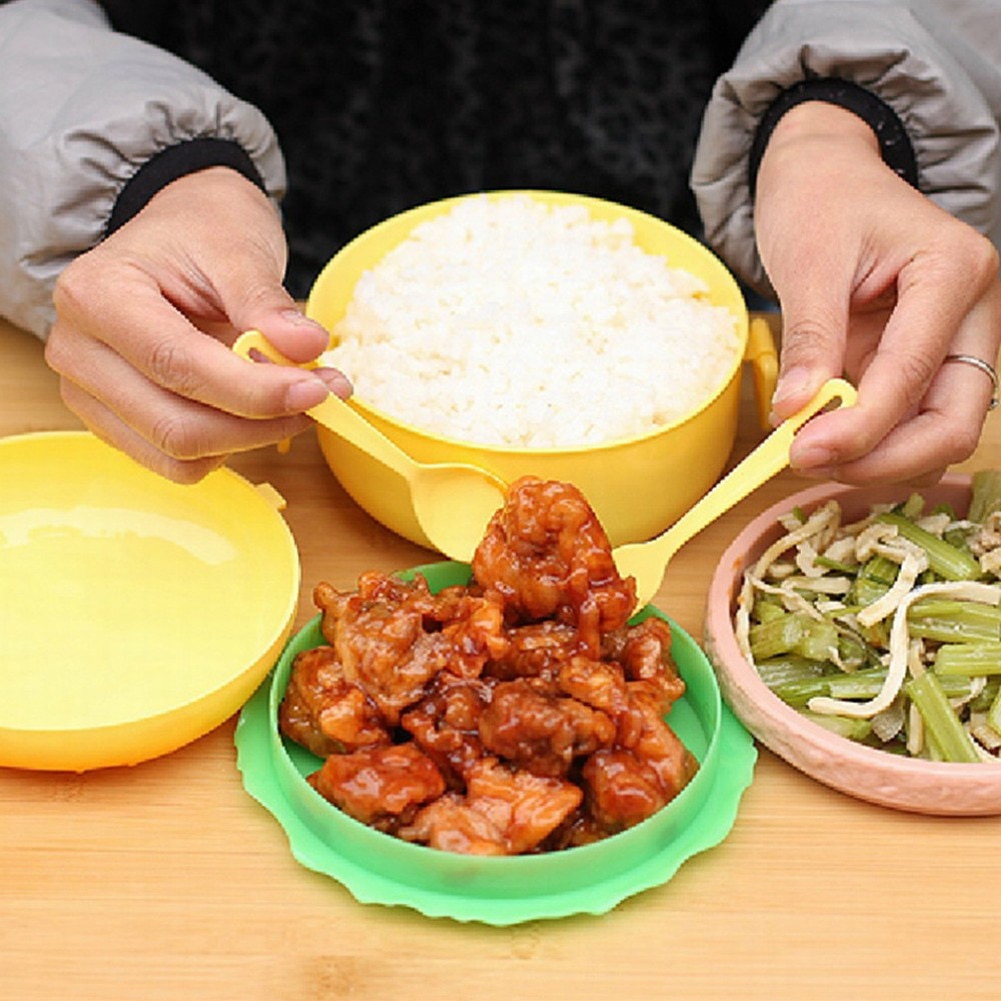 Lunch Container For Kids Hamburger Style