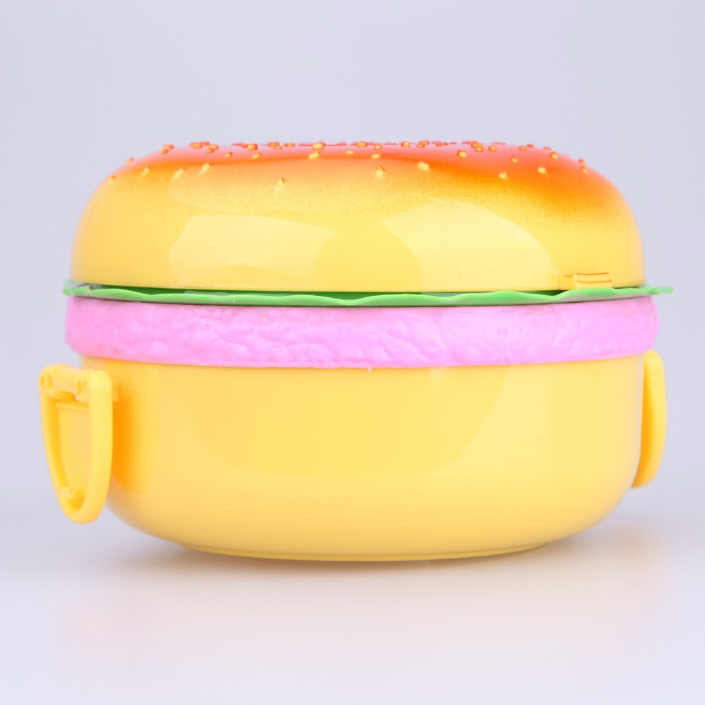 Lunch Container For Kids Hamburger Style