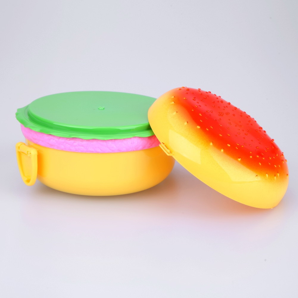 Lunch Container For Kids Hamburger Style