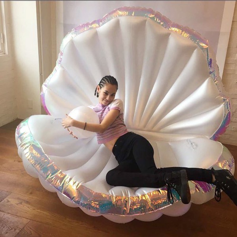 Giant Floaties Shell Water Float