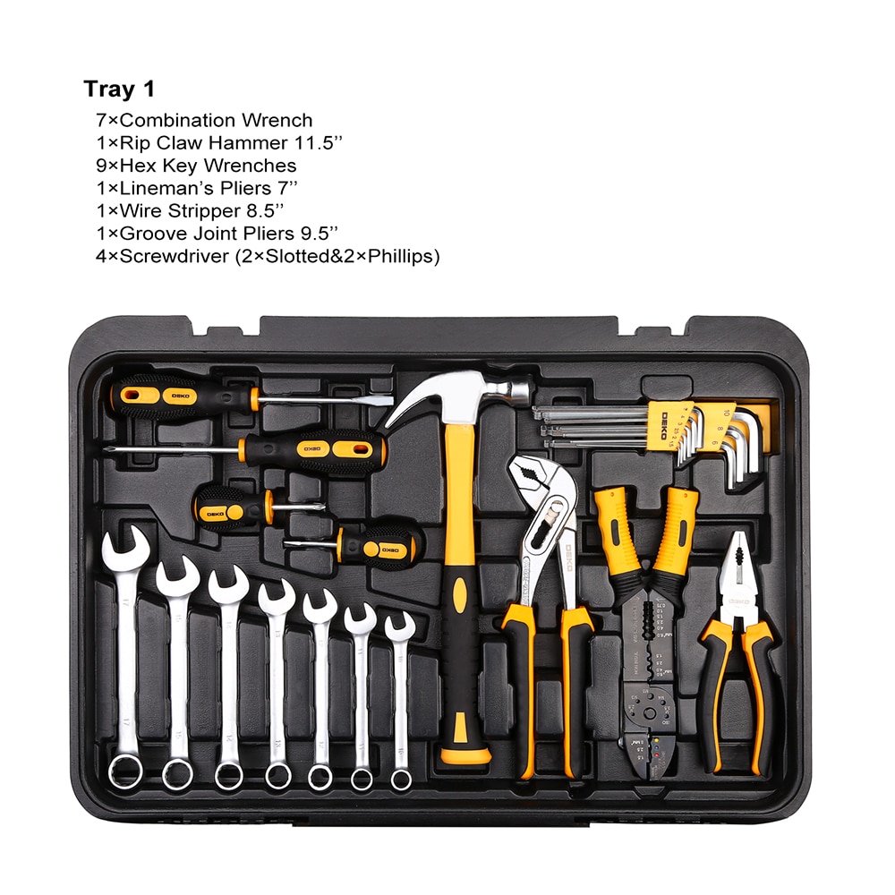 Rolling Tool Box 255PC Set