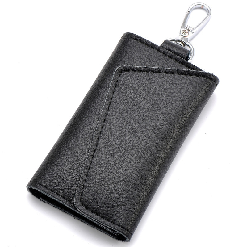Key Wallet Leather Key Holder Keychain