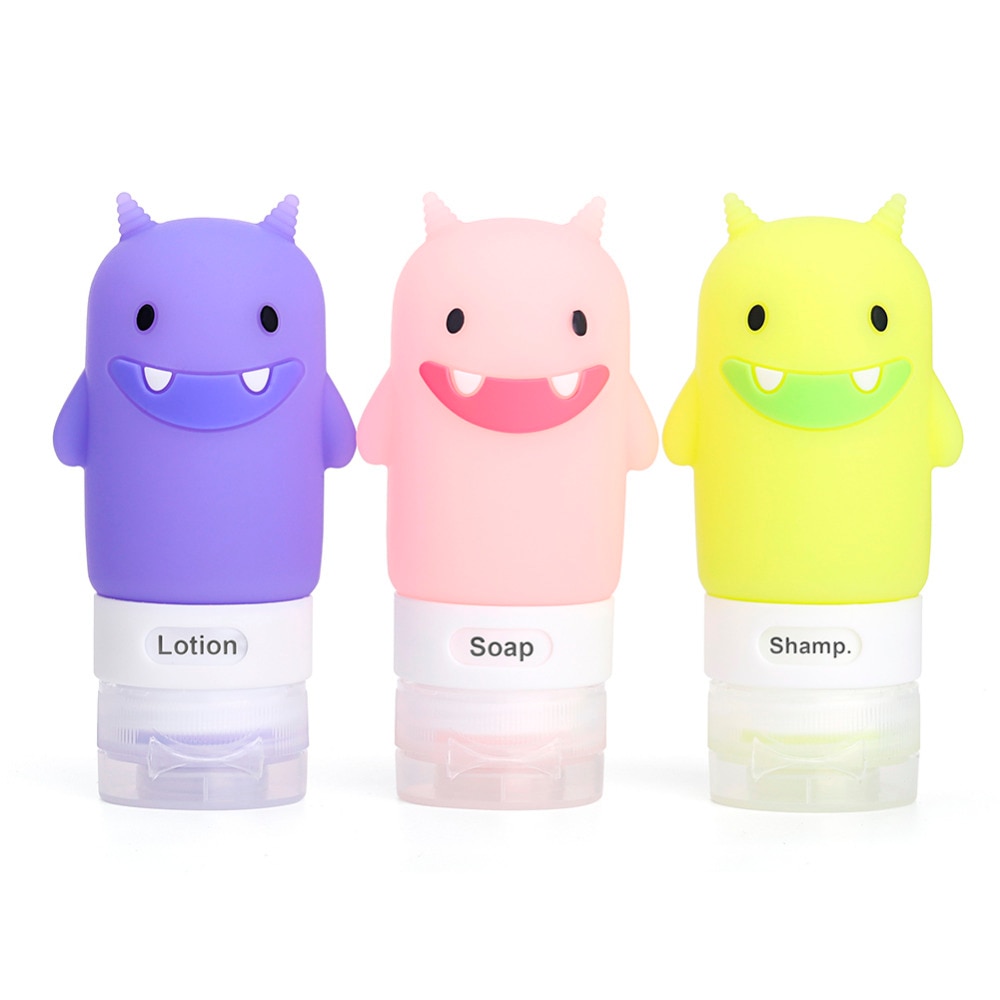 Silicone Travel Bottles Squeezable Bottle