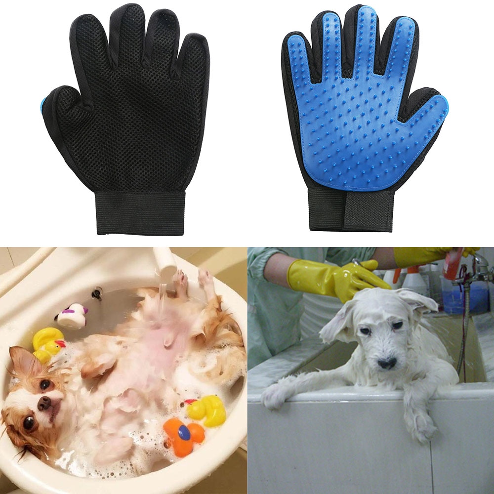 Dog Hair Remover Shedding Gloves