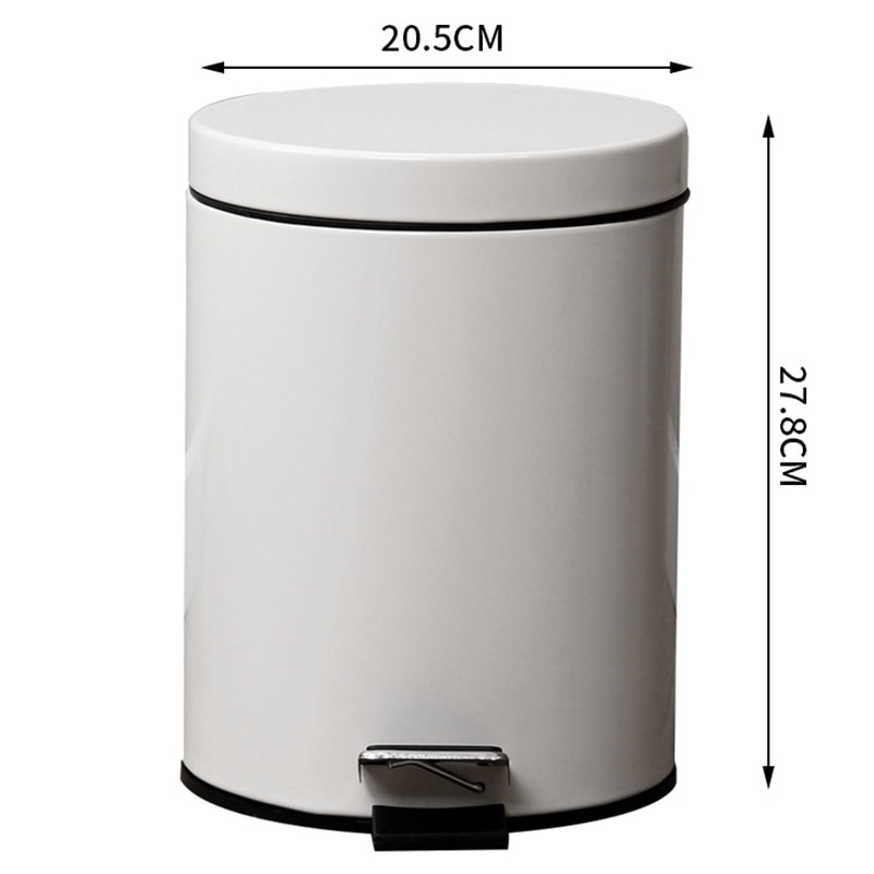 Pedal Bin Stainless Steel Garbage Can