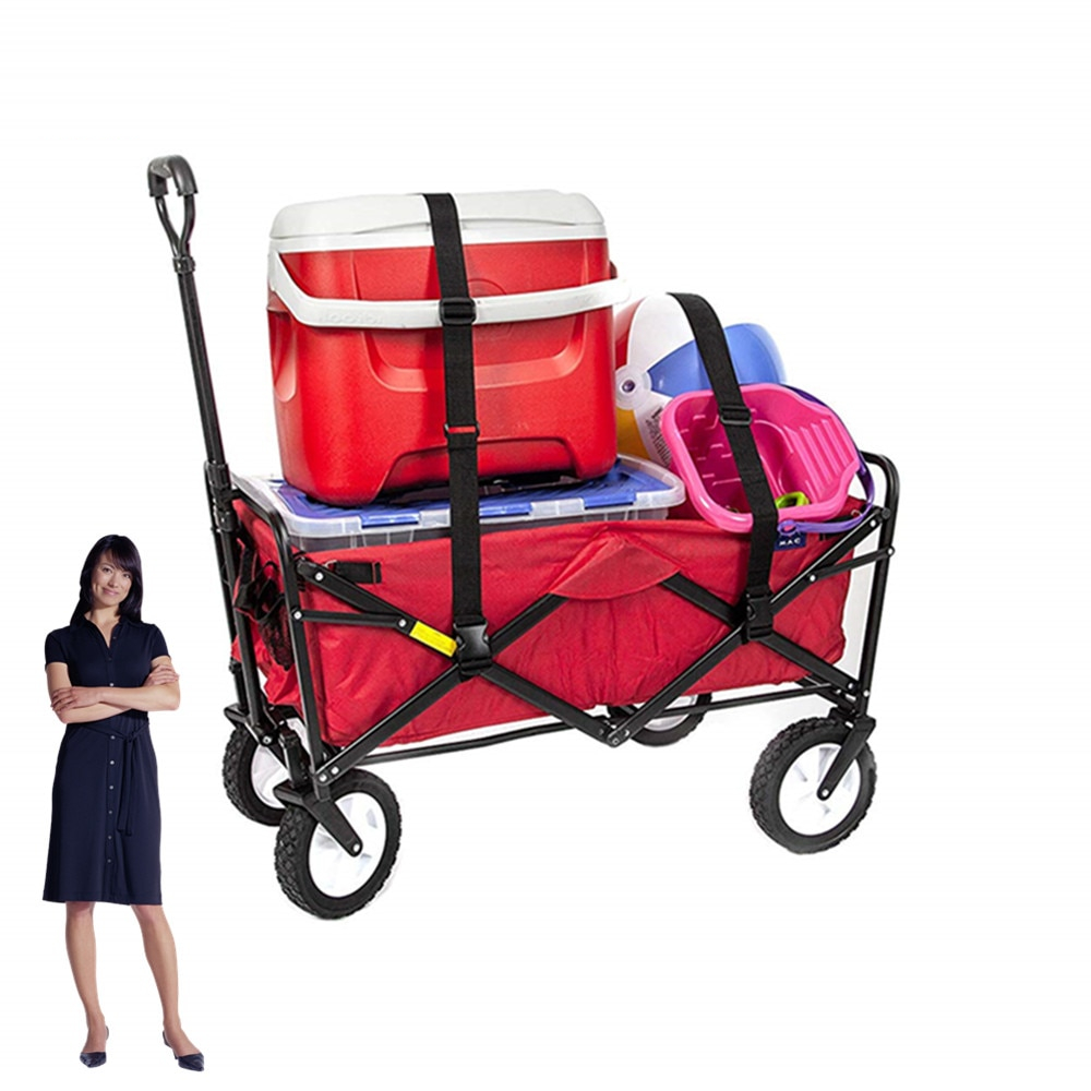 Folding Wagon Outdoor Utility Trolley