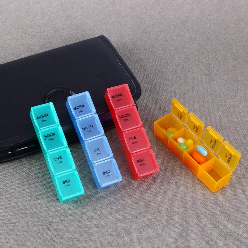 Pill Case Portable Storage Box