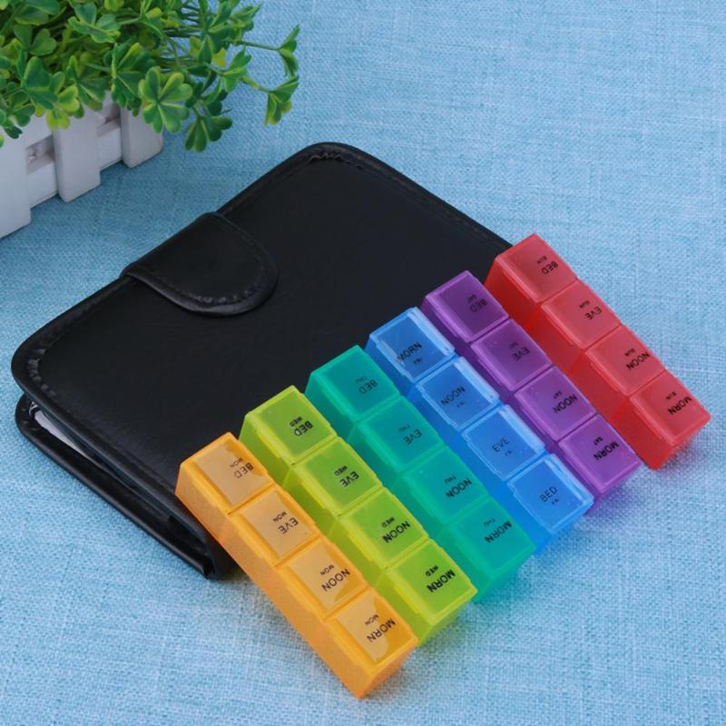 Pill Case Portable Storage Box