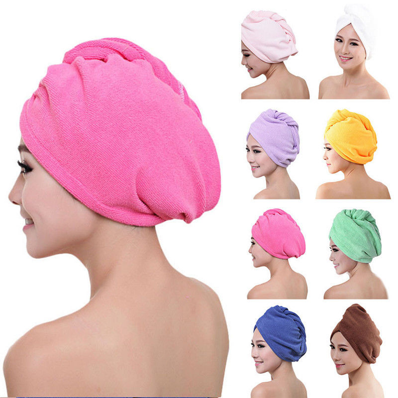 Microfiber Hair Towel Shower Turban