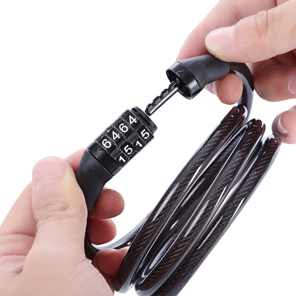 Bike Chain Lock Anti-Theft Cable