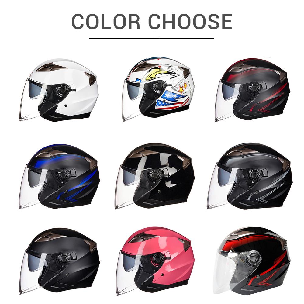 Open Face Helmet Motorcycle Headgear