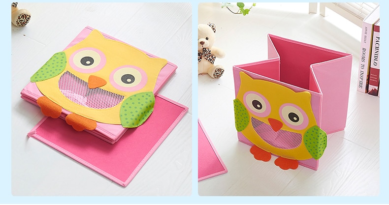 Toy Storage Organizer 3D Cartoon Design