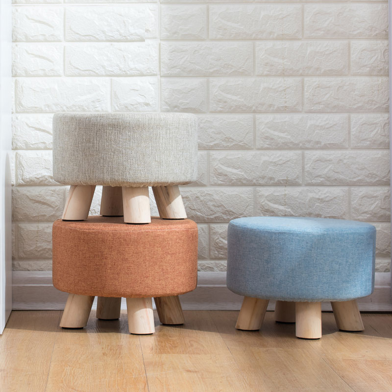 Foot Stool Padded Modern Design