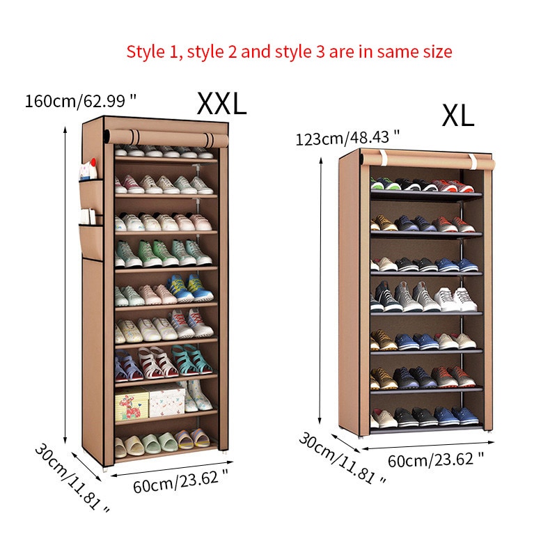 Shoe Stand Dust-Proof Storage