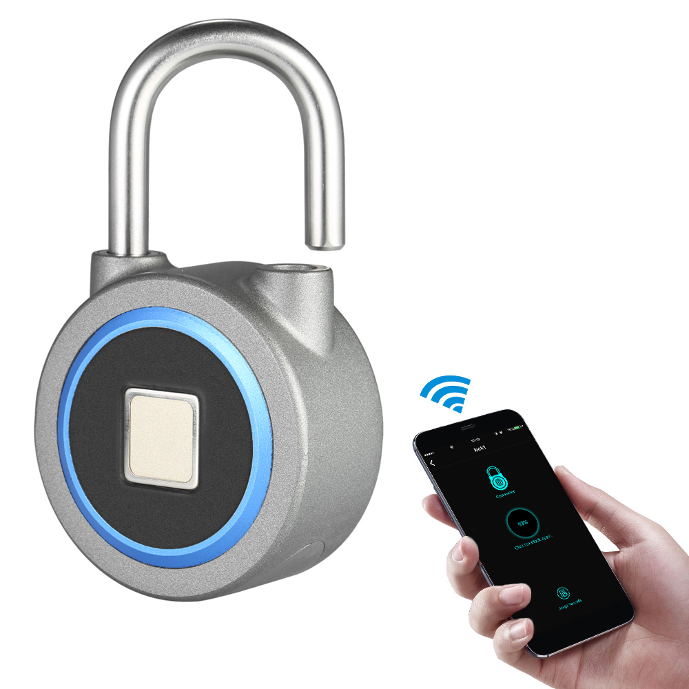 Smart Padlock Fingerprint Technology