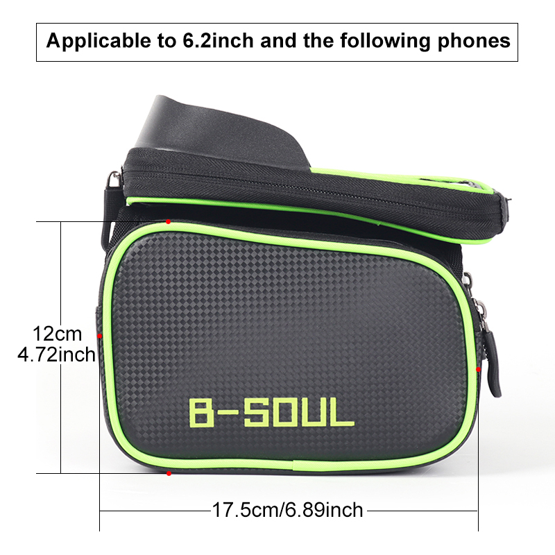 Bicycle Bag with Phone Holder