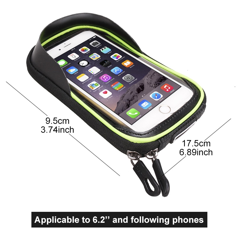 Bicycle Bag with Phone Holder