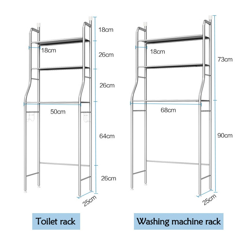 Over The Toilet Shelf Bathroom Storage