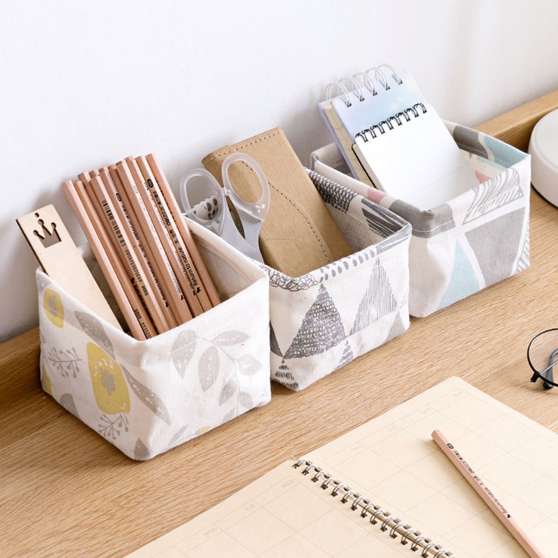 Small Storage Boxes Organizer Bin