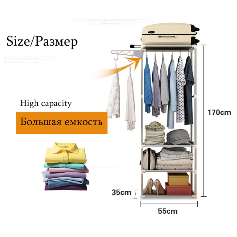 Garment Rack Portable Clothes Stand