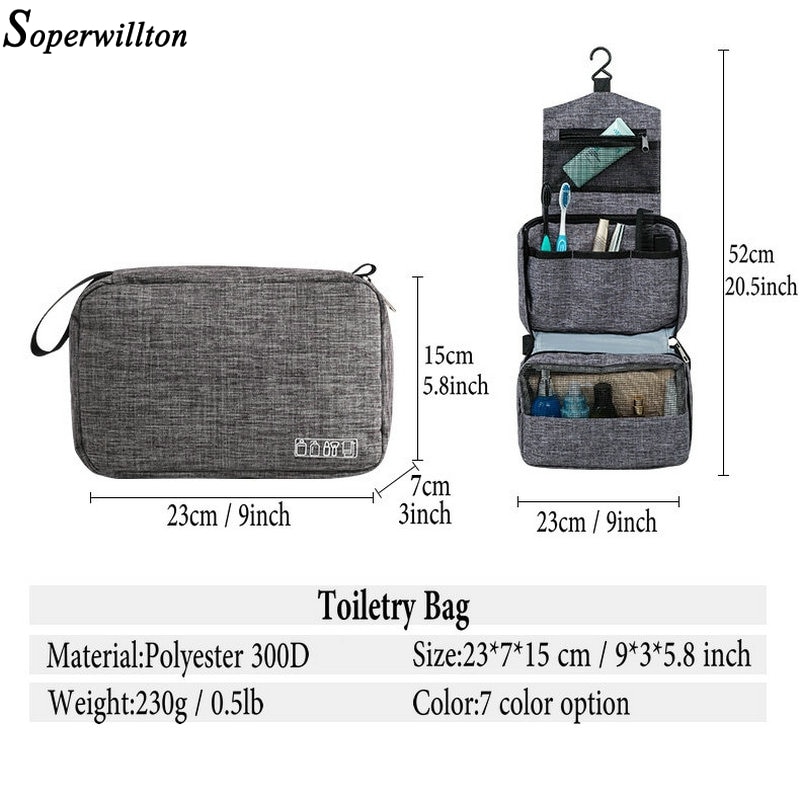 Hanging Toiletry Bag For Traveling