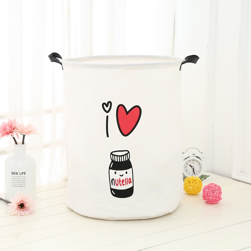 Laundry Basket Portable Clothes Bin