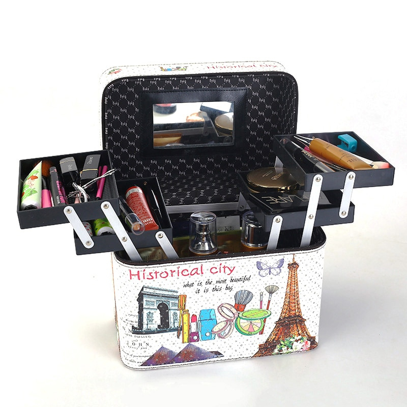 Cosmetic Case Portable Makeup Bag