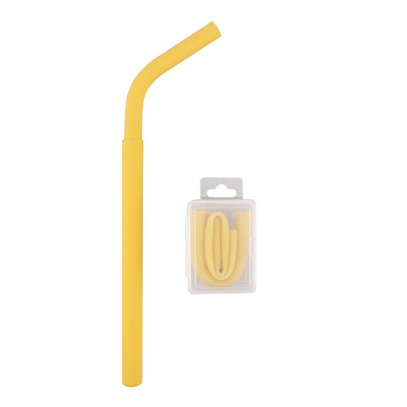 Foldable Straw Silicone with Case