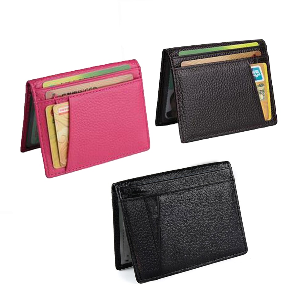 Credit Card Wallet Genuine Leather