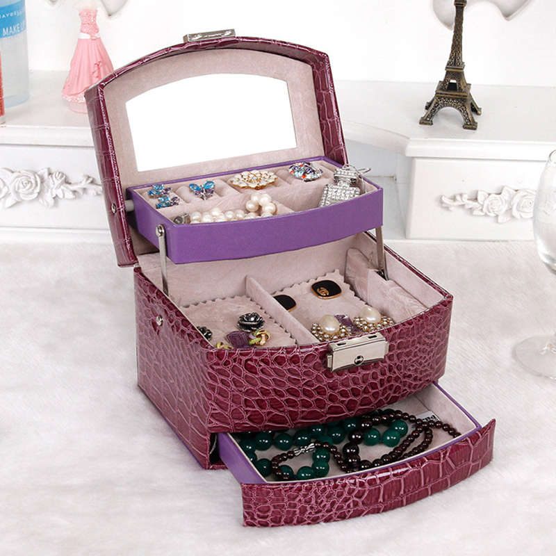 Girls Jewelry Box Accessories Organizer