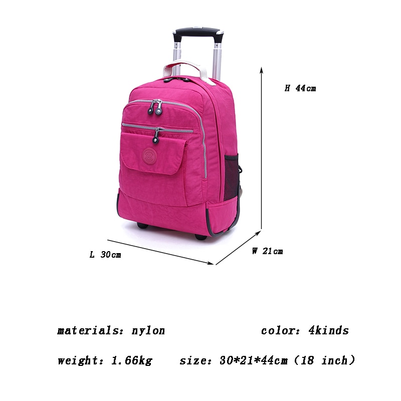 Travel Bags With Wheels Backpacks