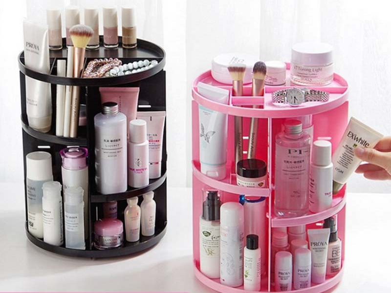 Makeup Holder Rotating Organizer