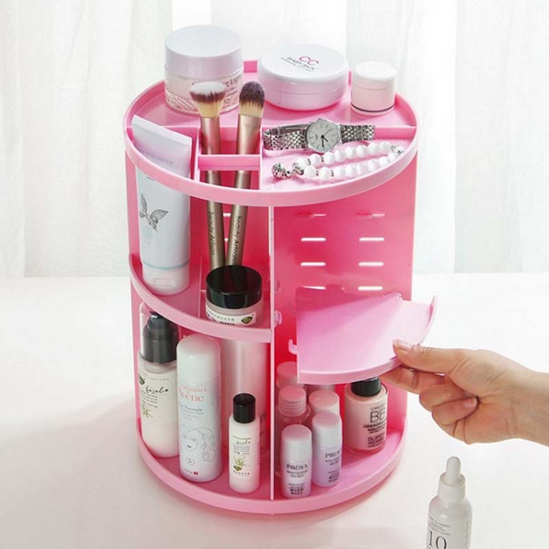 Makeup Holder Rotating Organizer