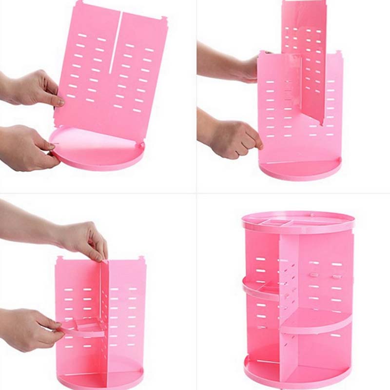 Makeup Holder Rotating Organizer